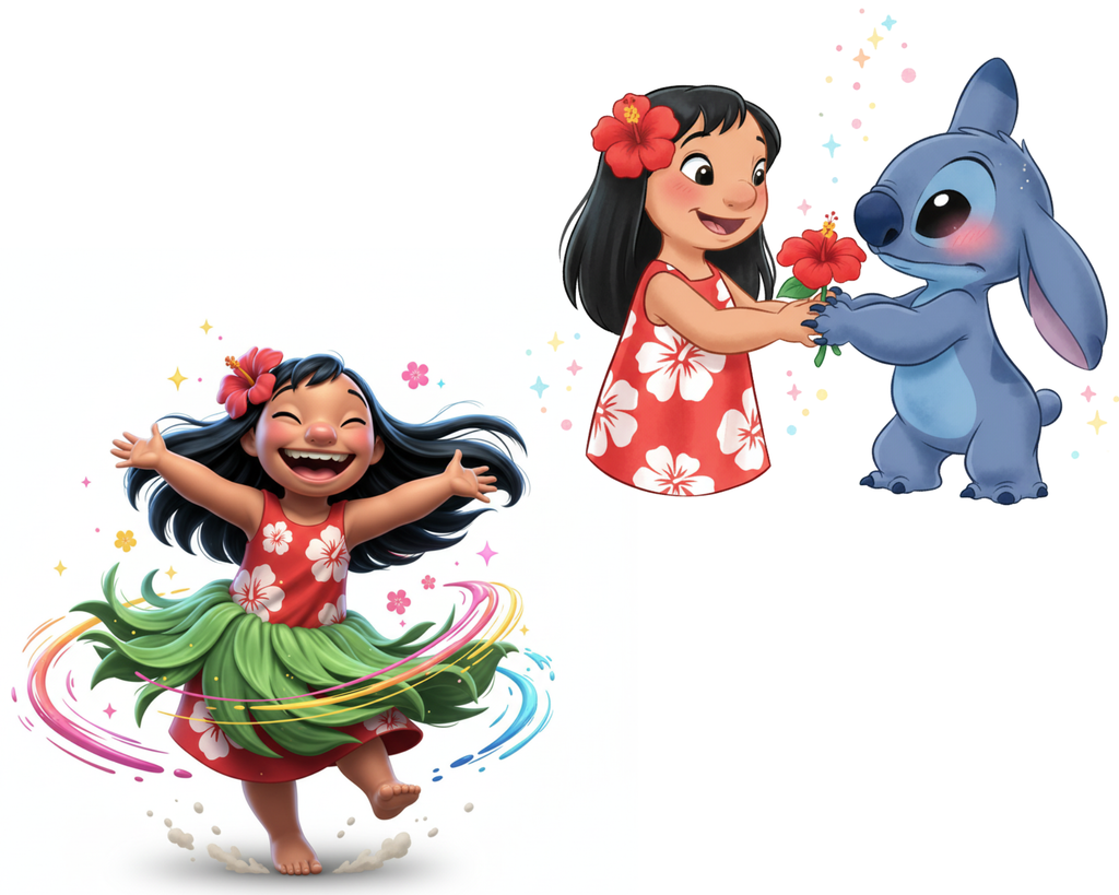 3000+ Mega PNG bundle, Christmas, Moana, Lilo&Stitch, K-Pop Demon hunter and many more disney characters Included